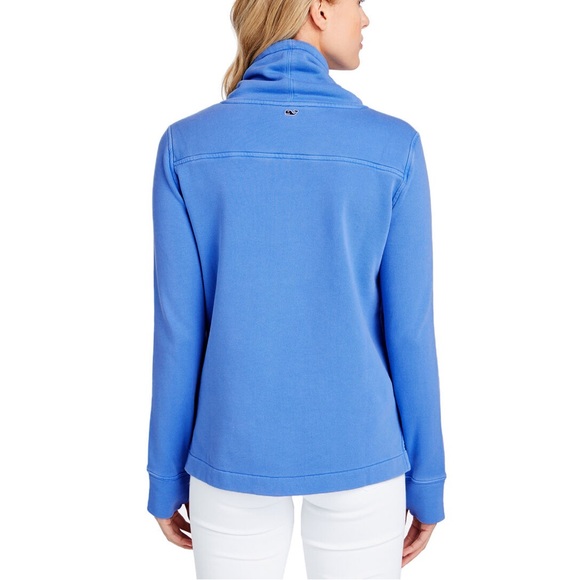 🐳Vineyard Vines Garment Dyed Relaxed Funnel Neck Shep Shirt🐳 - Picture 3 of 12